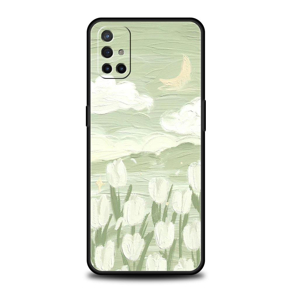Phone Case For OnePlus 11 10 9 Pro 9T 12R 10R 9R 9RT 10T 8T 8 7 6T 7T Nord 2T CE 2 5G N200 N10 N100 Soft Cover love flower Art