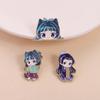 Cartoon Anime Character Enamel Pins Maomao Jinshi Apothecary Japanese Novel Brooches Lapel Badge Jewelry Gift for Friends