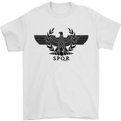 Fitnessstudio SPQR Bodybuilding Training Herren T-Shirt 100% Baumwolle