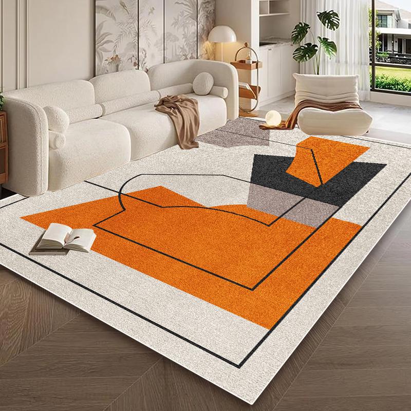 Modern Minimalist Large Carpets for Living Room Decoration Home Rug Non-slip Children's Play Mat Washable Bedroom Lounge Rugs
