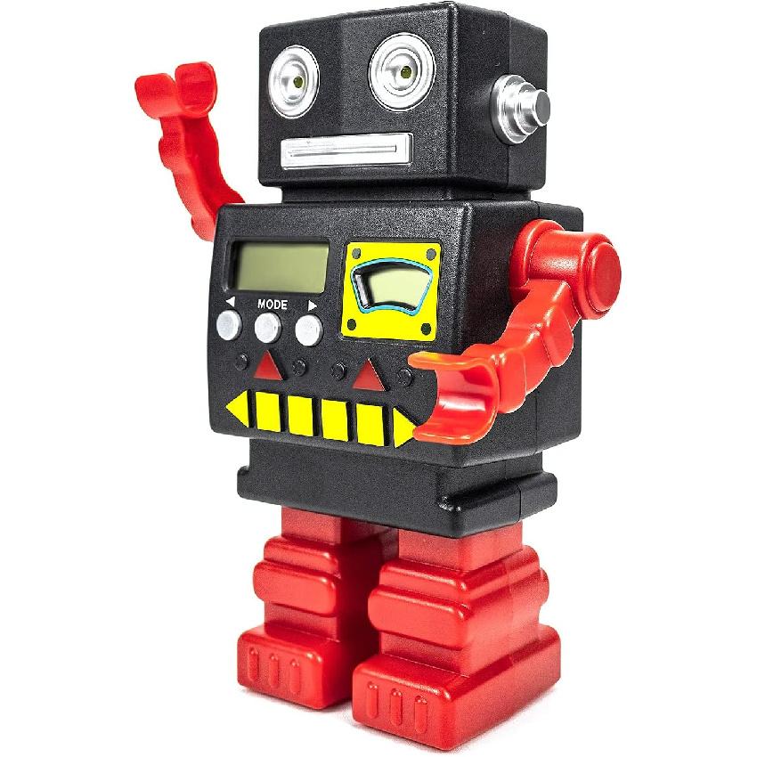 Robot Savings Bank, Digital Count Coin Bank Piggy Money Bank for Boys and Girls Retro Robot Coin Bank Kids Money Bank Machine Saving Coins Money Box