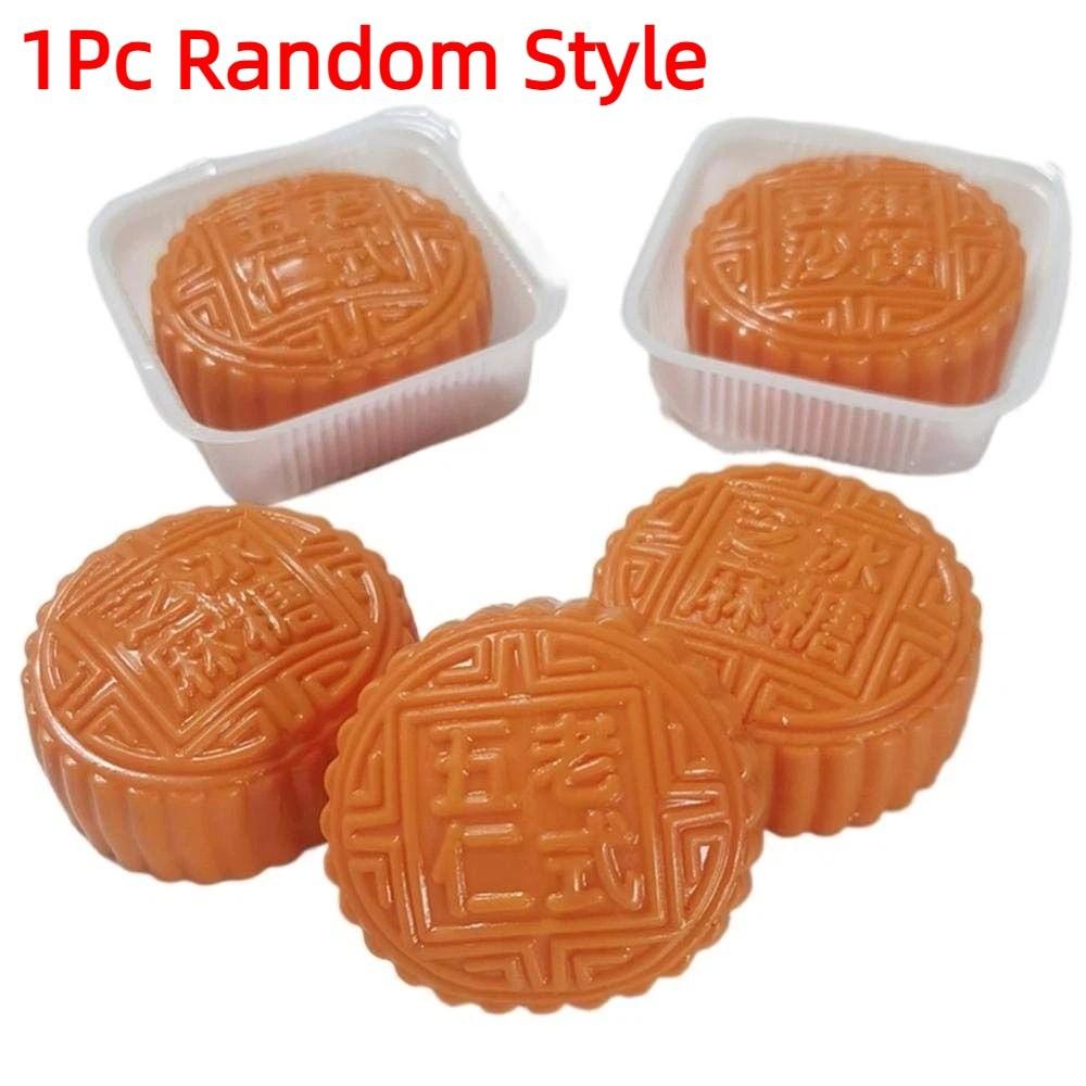 Anxiety Relief Mid-Autumn Festival Squeeze Toy Slow Rebound Fidget Toy  Mid-Autumn Festival 5cm-Random Style