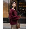 Mocana Women's Relaxed Lamb Wool Long Sleeve Sweater