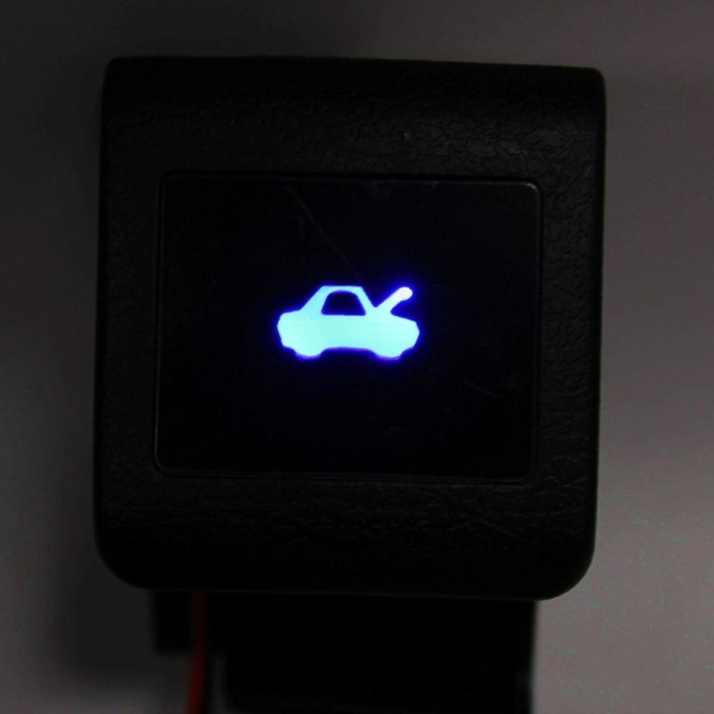 Set manetă universală CGP iluminată pentru capacul rezervorului de combustibil pentru Toyota Kit de iluminare pentru deschizătorul capacului de combustibil și Hiace & [LED Albastru] HD-65-66B & Alphard, Noah,