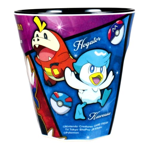 Tees Factory Pok?mon Pikachu, Meowth, Hogwarts, Squash, Milion, and Corydon Melamine Cup, Glitter/Collection, PM-5525557SH