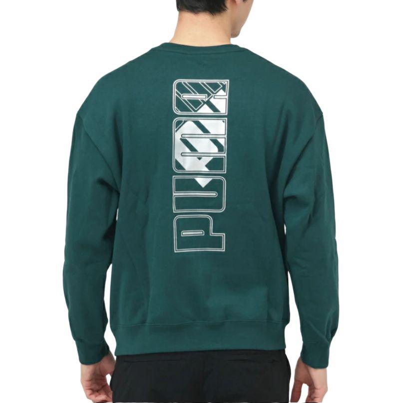 Puma Bluza sportowa z okrągłym dekoltem i długim rękawem Męska bluza 634675-75