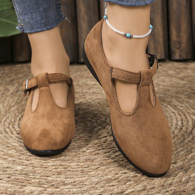 Spring Pointed Wedge Heel Single Women's  Shoes