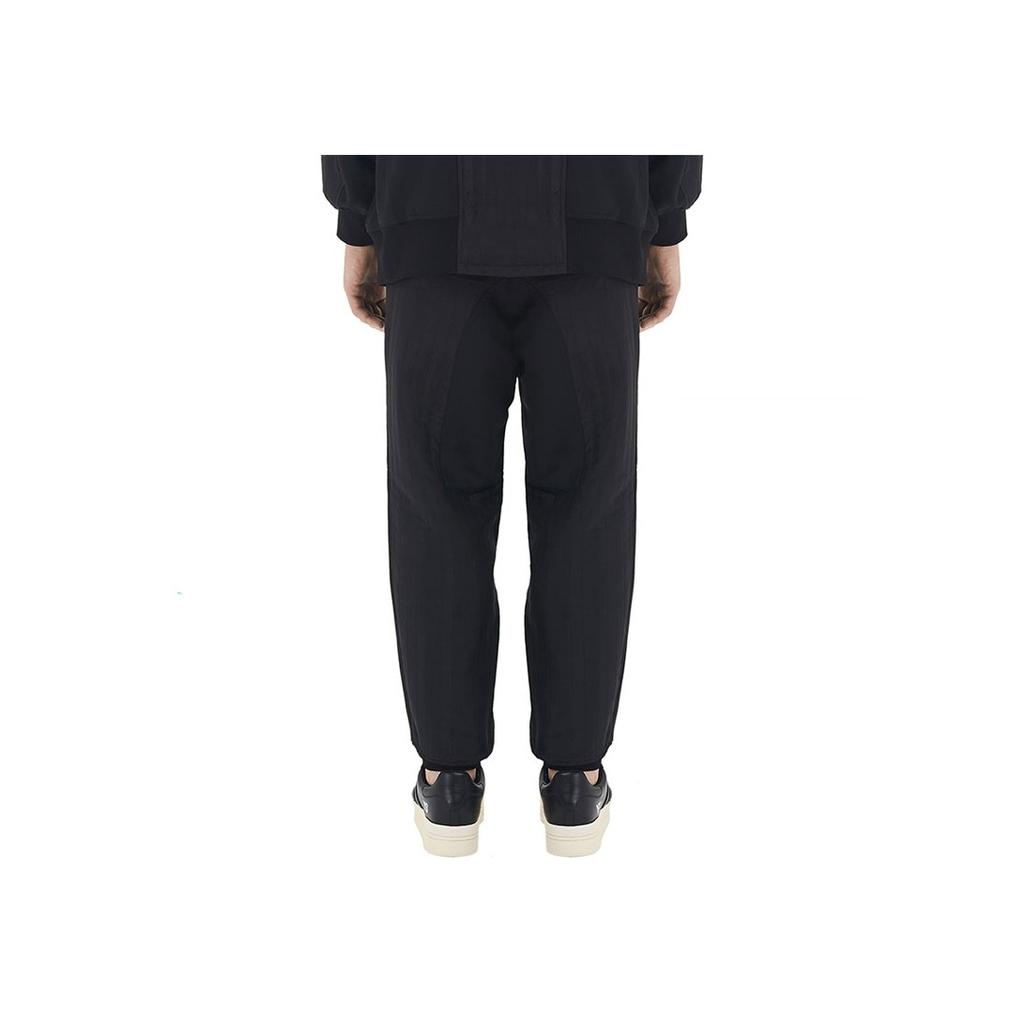 Y-3 Casual Tapered Straight-Leg Pants Men Bottoms Black GK4370
