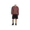 Nike Solo Swoosh Fleece Crewneck Loose Sweatshirt Men Sweatshirt Bright-Burgundy HJ2236-652