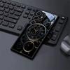 Mechanical Style Glass Phone Case Suitable for Samsung Galaxy S26 S25 S24 S23 S22 S20 FE/Ultra/Plus Anti Drop Back Cover
