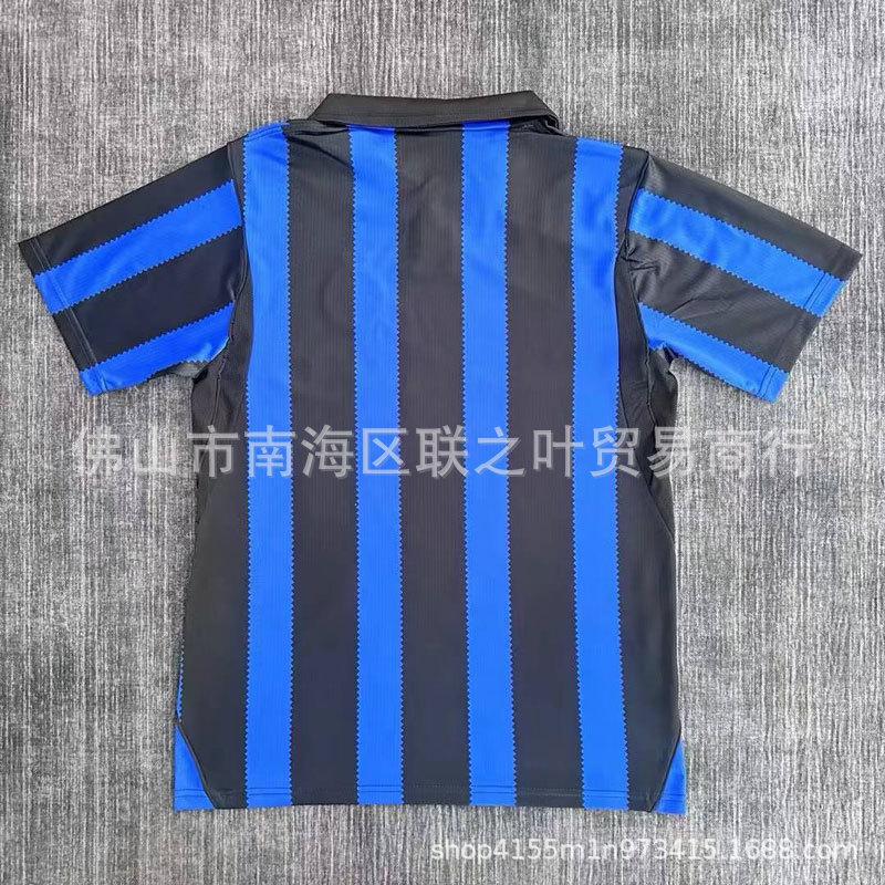 26/27 Nový domácí a venkovní dres Interu č.. 10 Fotbalový dres Lautaro Barrery pro mistrovství Serie A