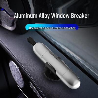 Mini tragbarer Edelstahl-Autosicherheitshammer & Fensterschneider