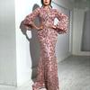 Spring Summer Women's Sexy Petal Flowy Hem Banquet Party Evening Dress