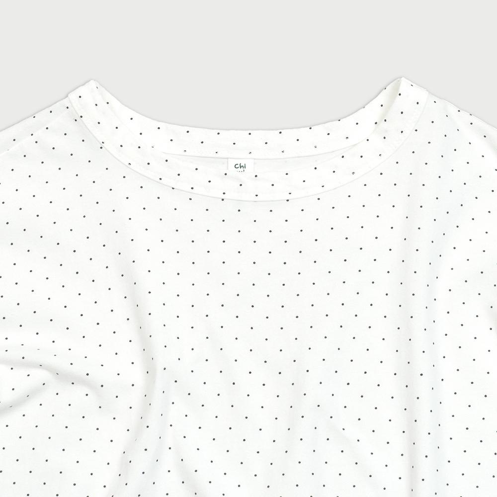 CHIQUITA Rouge T-Sleeve (Dot) Black 252602Obk