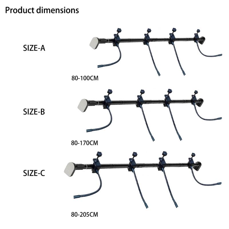 Expandable Christmas Decoration tool Set 4 tool Hangers To stretch Length For Wall