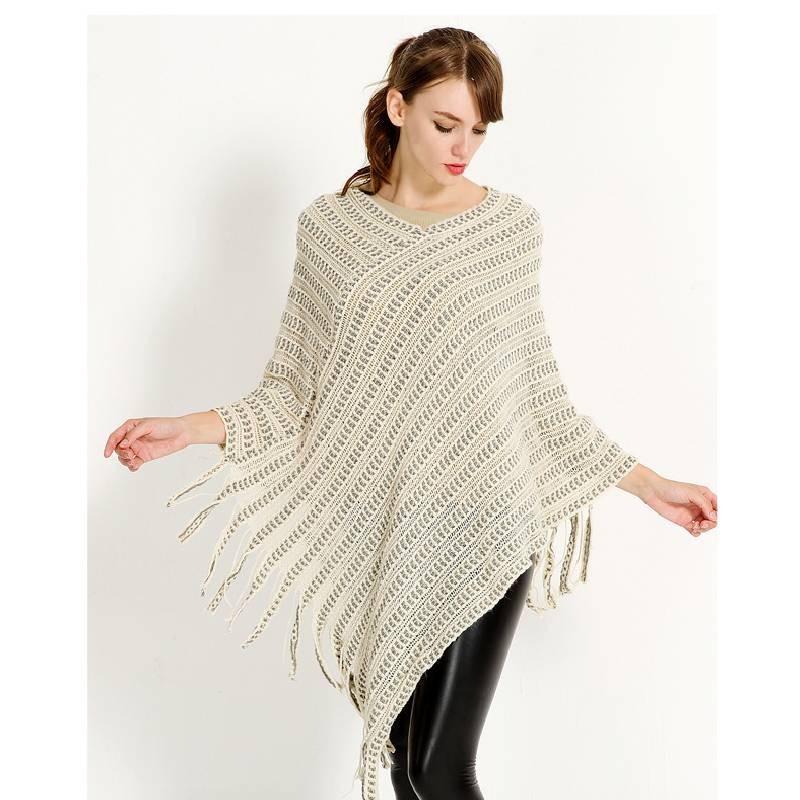 Stylish Winter Scarf And Poncho Versatile Knit Wrap For Women In Cozy Colors