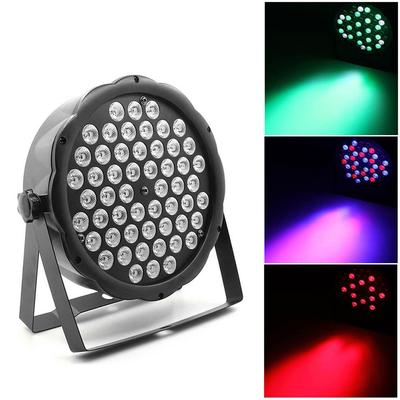 54 LED Bühne Licht RGBW Kristall Magic Ball Birne DMX Par Licht 110-240V Disco Club Party Licht strobe Dimmen Beleuchtung Ändern