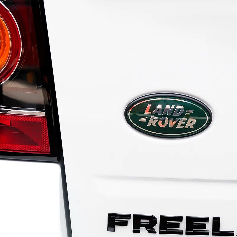 Land Rover Car Front Grille Rear Tail Trunk Emblem Sticker For Discovery Range Rover Evpque Defender 3 4 Freelander OVERFINCH BQ8
