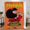 Mafalda Vtipná deka na pohovky Vlastní deky Dekorace na pohovku Přehoz na postel Luxusní ložní prádlo Pletená kostka Plážová osuška Bytový interiér