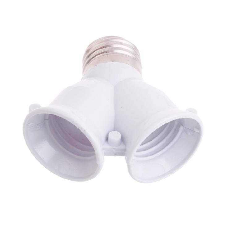 Heat Resistant Light Bulb Converter, E26/E27 Socket Adapter, Safe and Durable