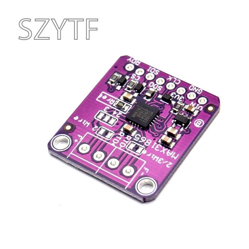 MAX31865 Temperatursensor Modul GY-MAX31865 RTD Digitalumwandlungsmodul Elektronisches DIY Board PT100-PT1000 für Arduino