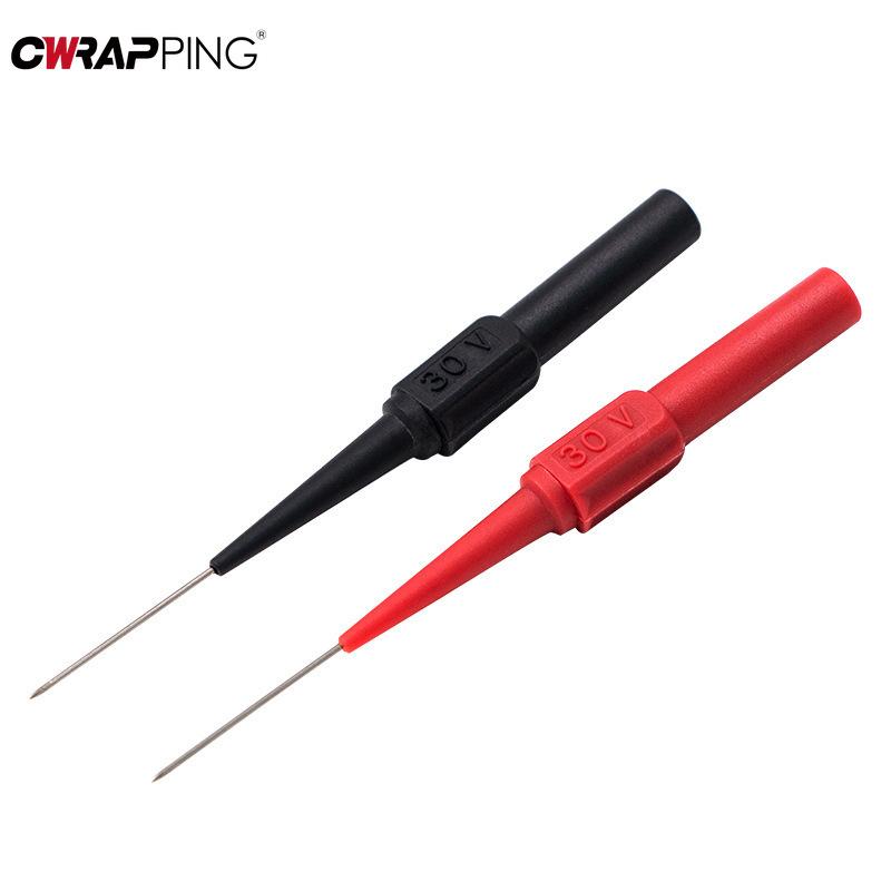 Car Tip Probes Diagnostic Tools 30V 1A Insulation Piercing Needle Non-destructive Test Pen Multimeter Clamp Copper Lead Tools