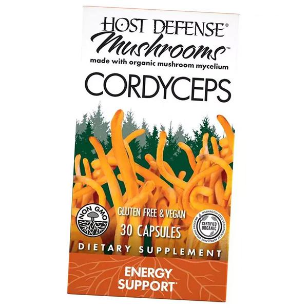 Гриб Кордицепс, Host Defense Mushrooms Cordyceps, Fungi Perfecti (71441011)
