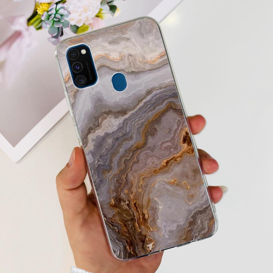For Samsung M21 Case SM-M215F Silicone Soft Phone Cover For Samsung Galaxy M21 2020 Fundas Cartoon Coque For Samsung M 21 Bumper