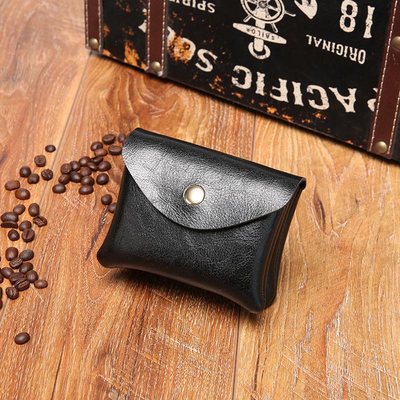 Summer New Fashionable Small Retro Change Bag Double Wallet Card Earphone Storage Bag