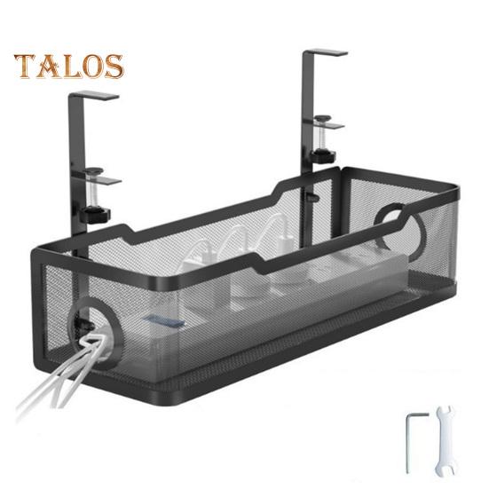 Lagerregal Große Kapazität Starke Tragkraft Einfache Installation Klemmhalterung Kabelmanagement Kabel-Organizer unter dem Schreibtisch