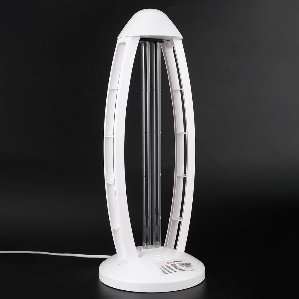 Dual Tube Ultraviolet Light Lamp Remote Control Timing Table Light for Home Hospital UseUS Plug
