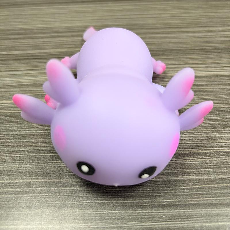 Cute Axolotl Squeeze Toys Cartoon Fish Relax Antistress Squishy Toys Stress Relief Slow Rebound Fidget Toys