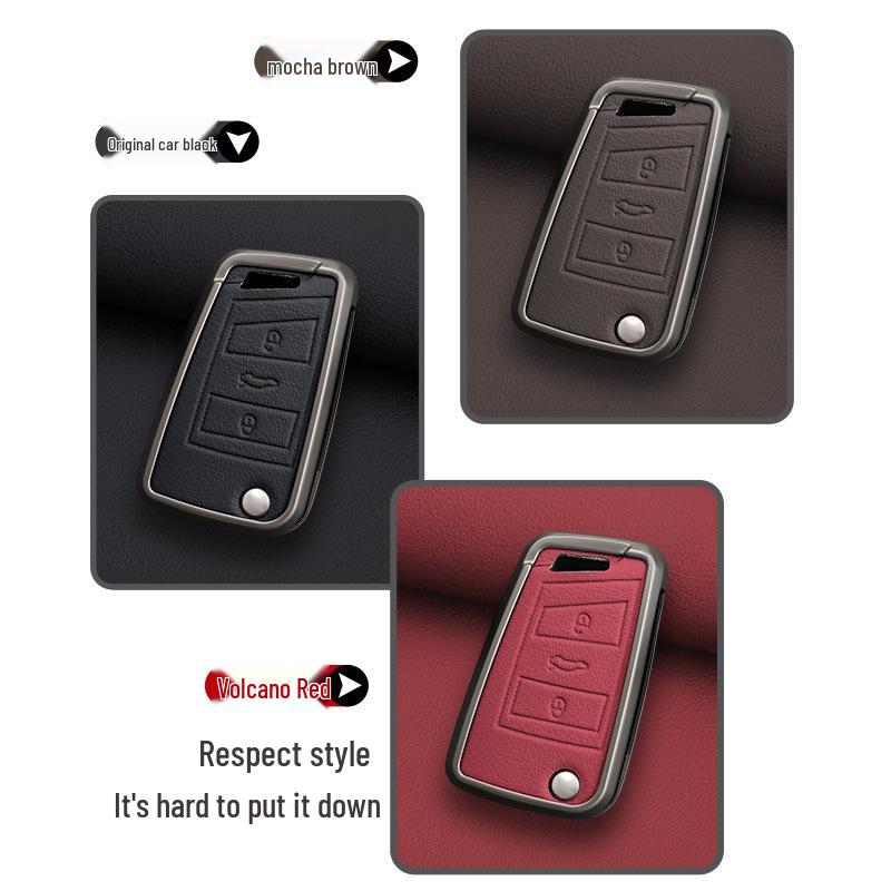 2023 Volkswagen Tiguan L Key Case for 2017-2023 Tiguan/X Models - Men's Bag Buckle Shell.