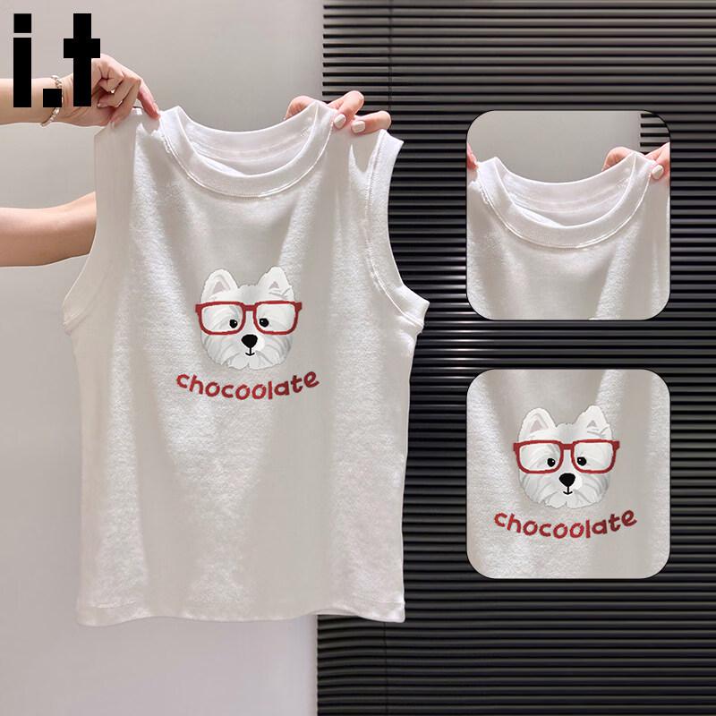 CHOCOOLATEit Women s Sleeveless Racerback Tank Top L белый