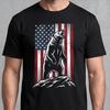 Patriotic Grizzly Shirt • American Flag Bear Tee • USA Wildlife Graphic • 4th of July Shirt • Comfort Colors 1717