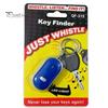 Whistle Activated Key Finder Finder, Portable Anti-Lost Device with Red LED Sound Light, Mini Locator Keychain for Car Keys, Bags, Wallets Wireless