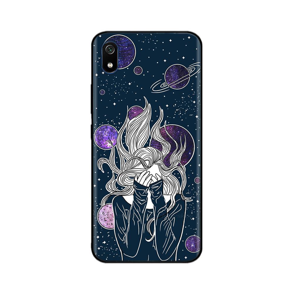 For Xiaomi Redmi 7A Case Redmi 7a TPU Soft Painted Silicone Cover for Xiaomi Redmi 7A 7 a Case Shockproof Cover Shell Para Coque