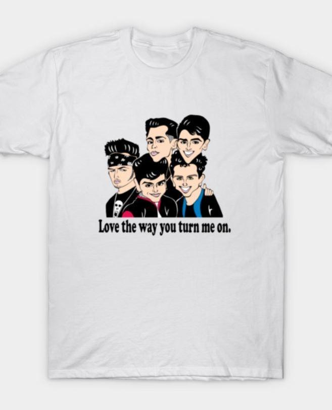 Vintage New Kids On The Block ART T-shirt S to 5XL NE118 Unisex T-Shirt S
