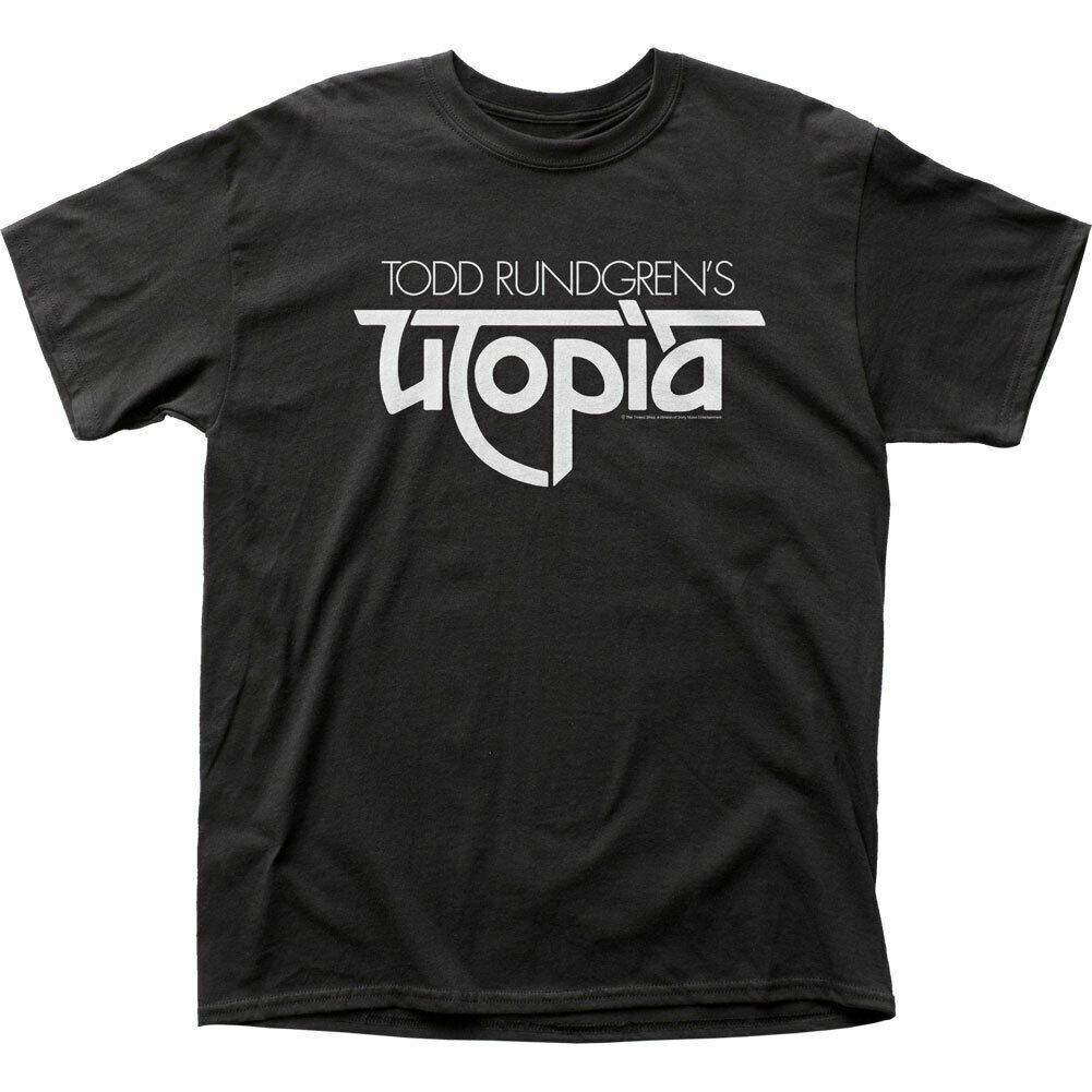 Todd Rundgren Utopia T Shirt Mens Licensed Rock N Roll Music Band Retro Black L