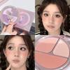 Art Value - Little Bear Knight 3-Color Blush Palette - 3 Types
