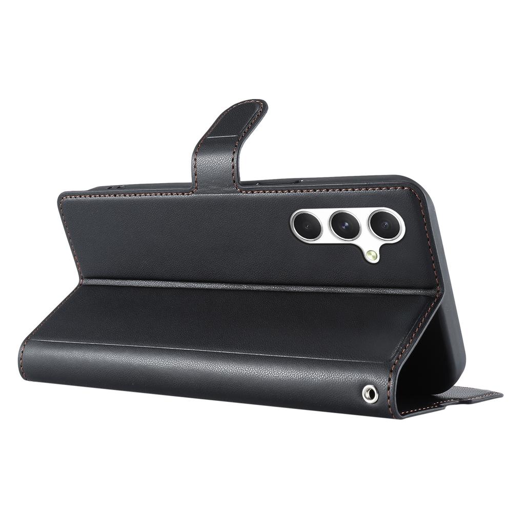 For Samsung Galaxy A54 5G Case Dots Imprinted PU Leather Flip Phone Cover with Card Slot,Strap