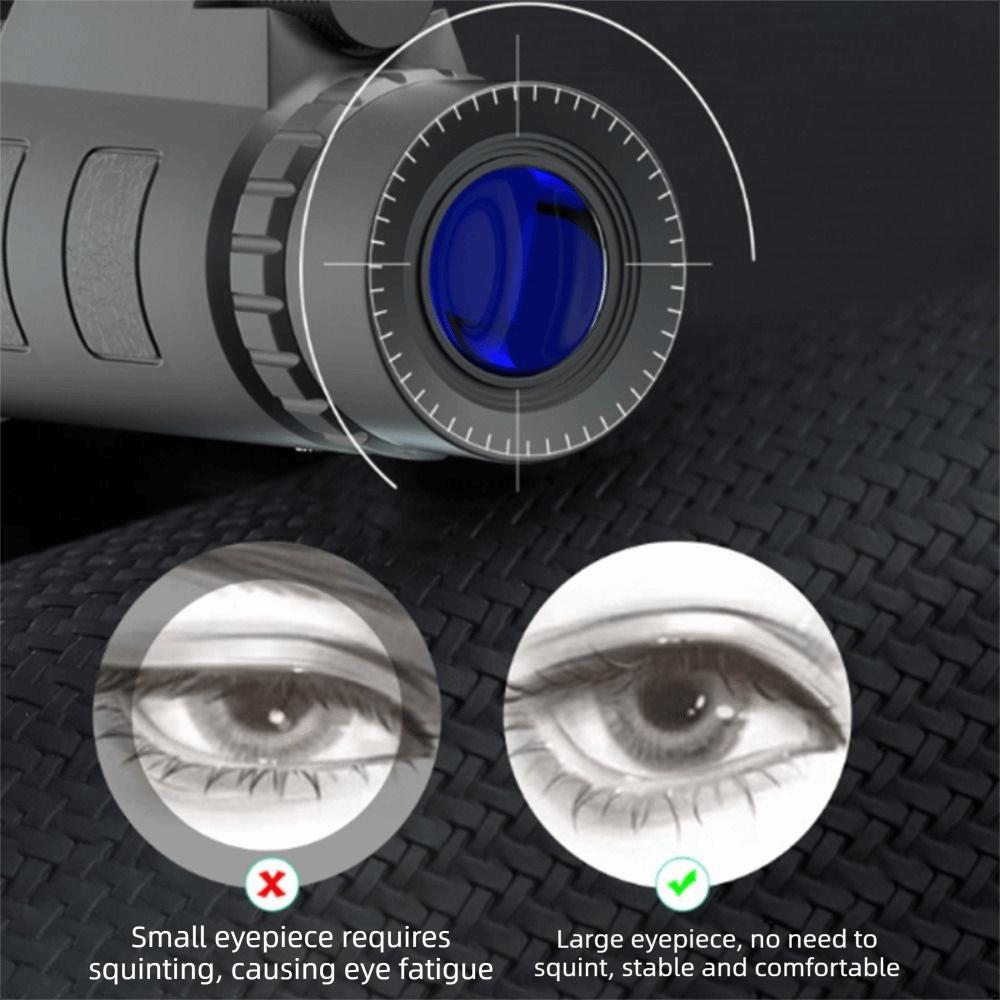 12X Monocular Telescope 40X60 Portable Monocular Telescope Mobile Phone Photography