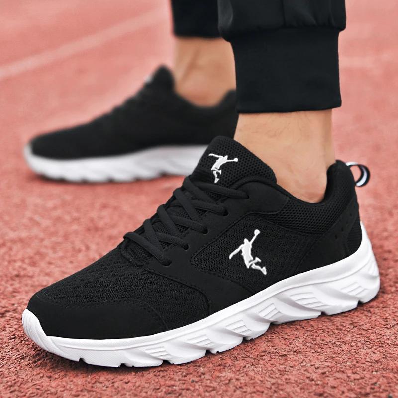 MAEDEF Men Casual Sneakers Summer Breathable Sport Shoes Lightweight Outdoor Mesh Running Shoes Athletic Jogging Walking Shoes