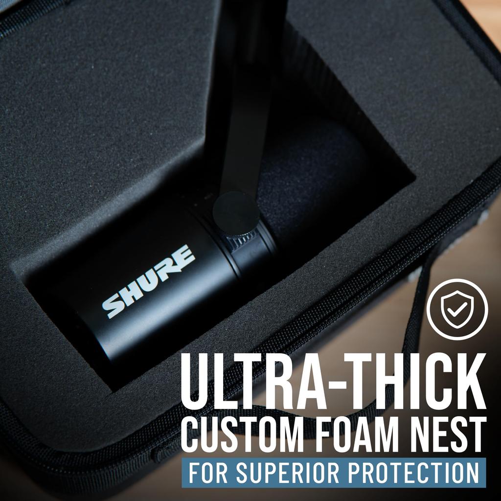 Shure by Gator Microphone Case SH-MV7LWCASE