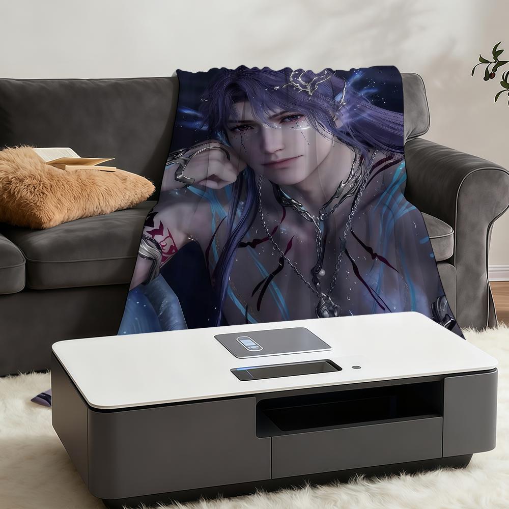 Rafayel Love And Deepspace Blanket Throw Super Cosy Plush Living Room Sofa Couch Childish Birthday Gifts