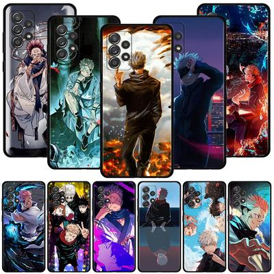 Jujutsu Kaisen Anime dėklas, skirtas Samsung Galaxy A51 A71 A01 A11 A21 A21s A31 A41 A72 A52 A42 A32 A22 A12 A02 A02s F42 galinis korpusas