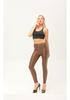 2024 Autumn/Winter Women's High-Waist PU Leather Slimming Pants