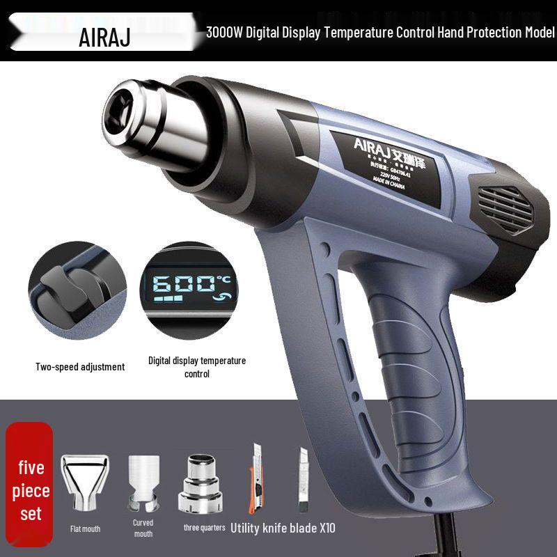 Arrizo High-Power Portable Heat Gun for Electronic Repair & Heat Shrink Applications