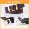 Fashion Pu Leather Belt For Women With Geometric Buckle For Casual And Office Wear