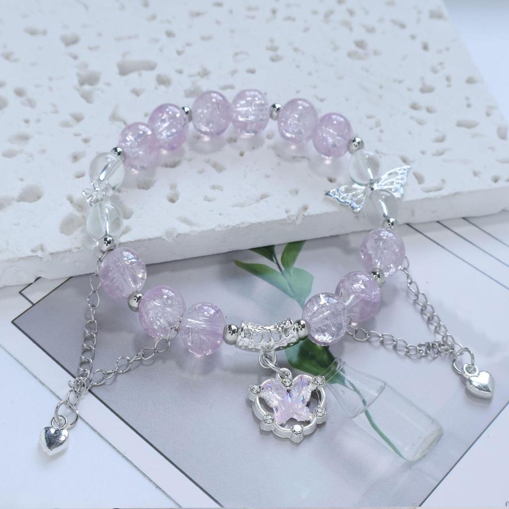 Mori Style Mermaid Crystal Bracelet – Versatile Niche Design for Women, Ideal for Students and Best Friends